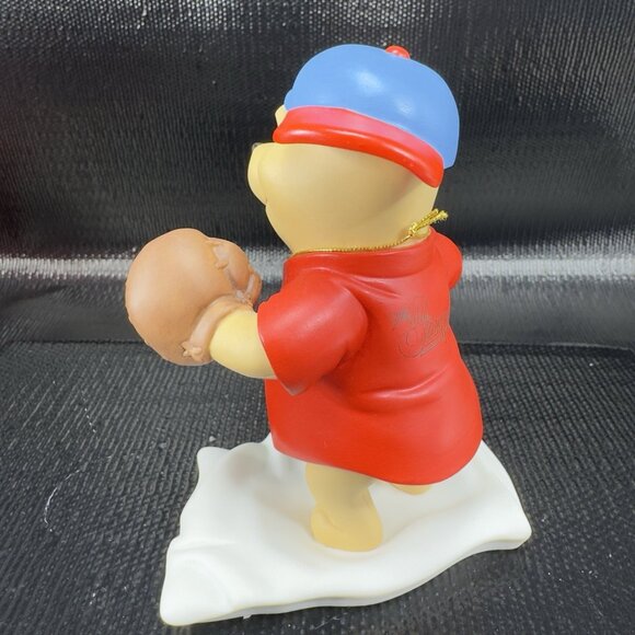 Disney Pooh Friends Figurine Glad You're on my Team Porcelain Figure Vintage - Picture 10 of 14